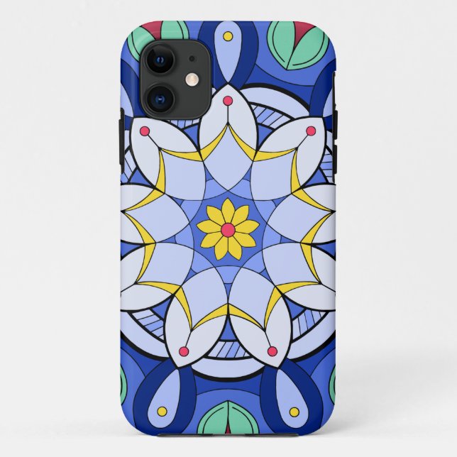 Coques Case-Mate iPhone Mandala Motif 01 (Dos)