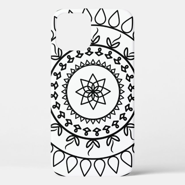 Coques Case-Mate iPhone Mandala tatala cercle spirituel (Verso)