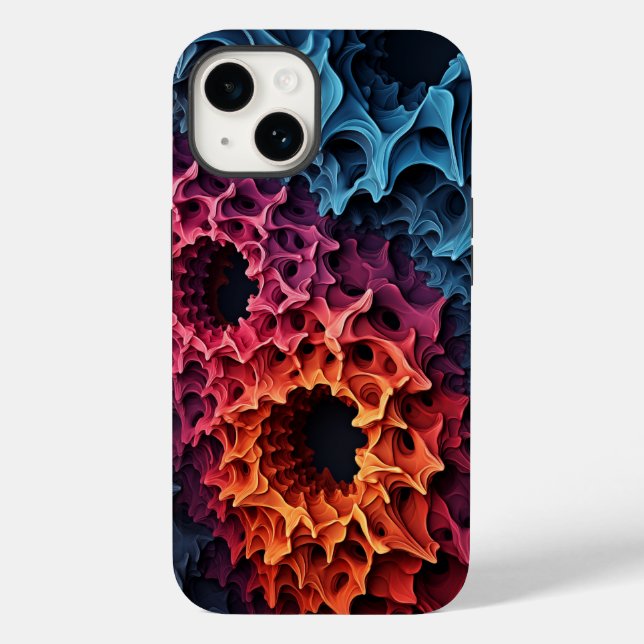 Coques Case-Mate iPhone Mandelbrot Fractal Julia Set (Verso)