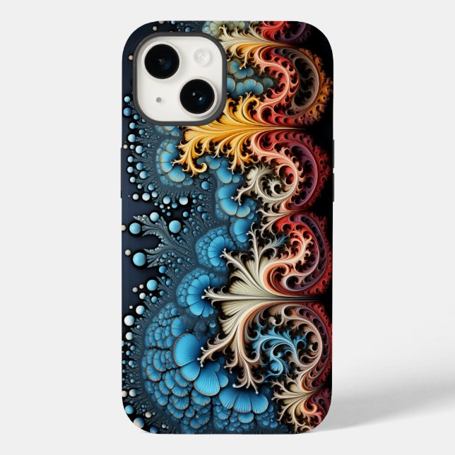 Coques Case-Mate iPhone Mandelbrot Fractal Julia Set (Verso)
