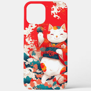 Case-Mate iPhone Case Maneki-Neko, Chat japonais chanceux