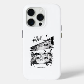 Coque Case-Mate iPhone Manga Est Ma Vie Anime Yeux Glitch Art