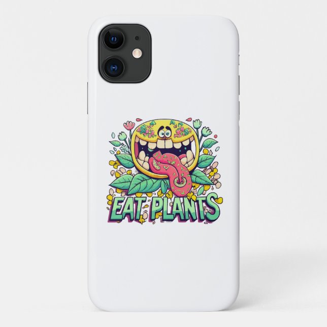 Coques Case-Mate iPhone Manger des plantes (Dos)