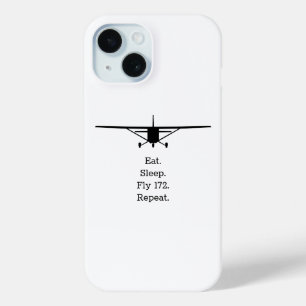 Coque Case-Mate iPhone Manger. Dormir. Vol 172. Recommencer. Avion