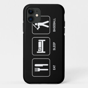 Coques Pour iPhone Mangez le base-ball de sommeil