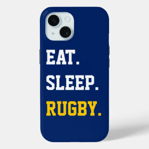 Coque Case-Mate iPhone Mangez le rugby du sommeil