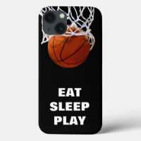 Mangez Le Sommeil Jouer Au Basket-Ball Motivation