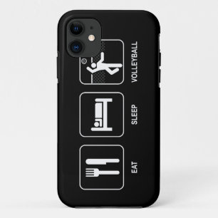 Coques Pour iPhone Mangez le volley-ball du sommeil