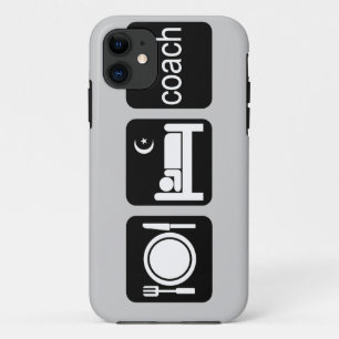 Coques Pour iPhone mangez l'entraîneur de sommeil