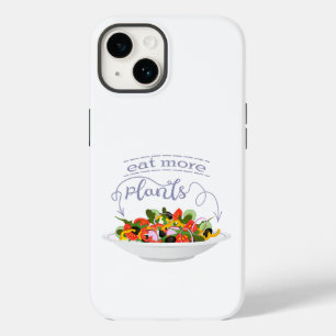 Coque Case-Mate iPhone Mangez plus de plantes frais motivation salade let