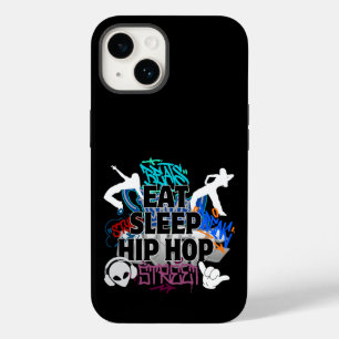 Coque Case-Mate iPhone Mangez Sleep Hiphop.w Black BG