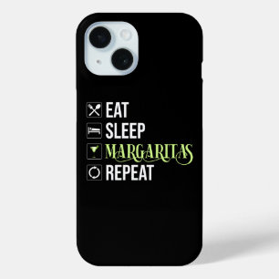 Coque Case-Mate iPhone Mangez Sleep Margaritas Répéter