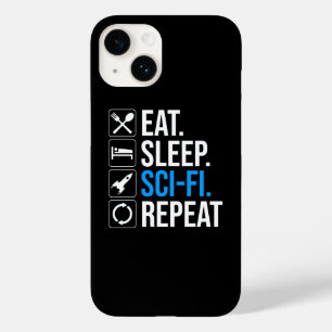 Coque Case-Mate iPhone Mangez Sleep Sci-Fi Répéter