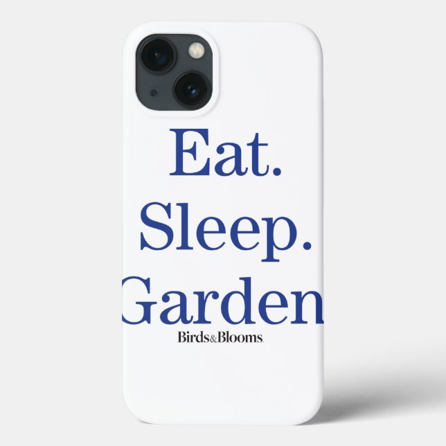 Coques Case-Mate iPhone Mangez. Sommeil. Jardin (Verso)