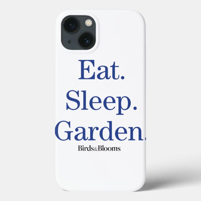Coques Case-Mate iPhone Mangez. Sommeil. Jardin (Verso)