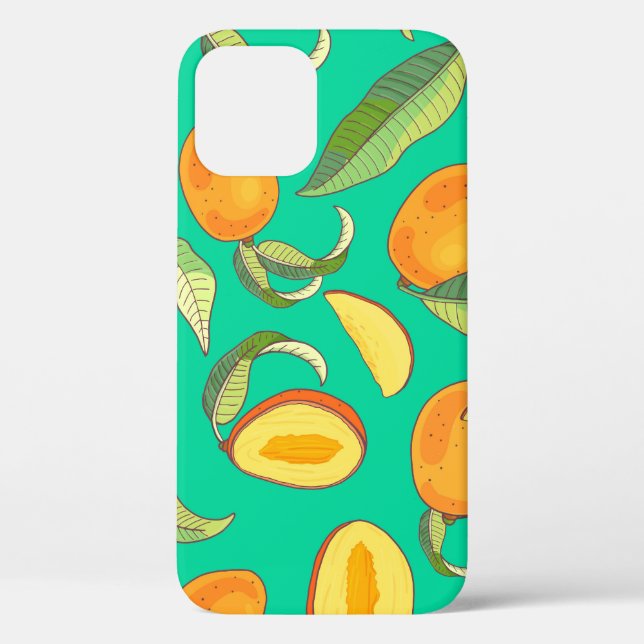 Coques Case-Mate iPhone Mango Medley : Motif de fruits tropicaux (Verso)