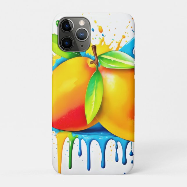 Coques Case-Mate iPhone Mango Splash de couleur (Dos)