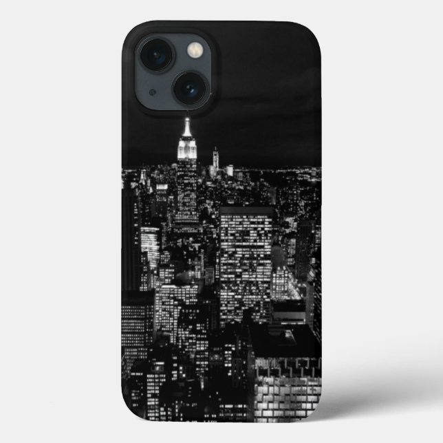 Coques Case-Mate iPhone Manhattan New York City Night Skyline (Verso)