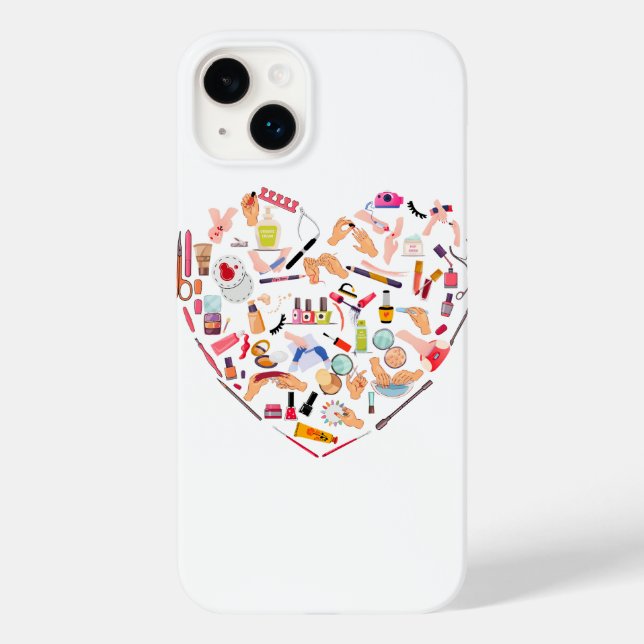 Coques Case-Mate iPhone Manicuriste Nail Technicien Outil Coeur (Verso)