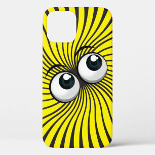 Case-Mate iPhone Case Manie du globe oculaire sur jaune