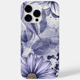Coque Case-Mate iPhone Manipulation de l'aquarelle de feuille de fleurs v