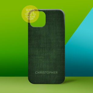 Coque Case-Mate iPhone Manly Design de lin exécutif avec nom