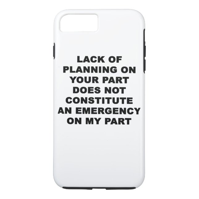Coques Case-Mate iPhone Manque de planification (Dos)