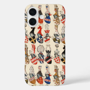 COQUE POUR iPhone 16 MANTEAU DES ARMES DES PARTENAIRES DU TOURNOI MÉDIÉ