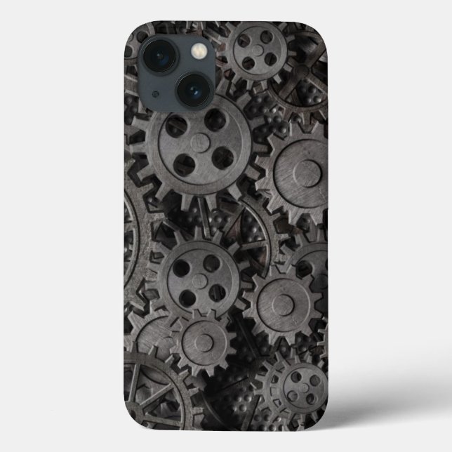 Coques Case-Mate iPhone Many old rusty metal gears or machine (Verso)