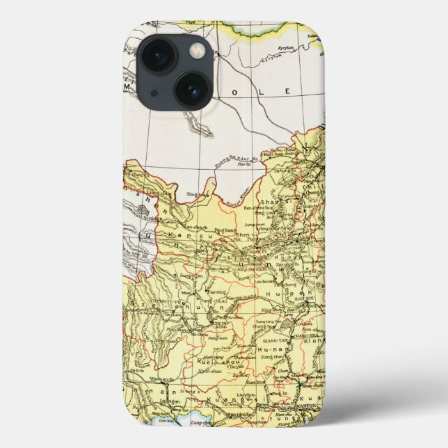 COQUES Case-Mate iPhone MAP: CHINA, 1910 (Verso)