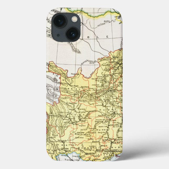 COQUES Case-Mate iPhone MAP : CHINE, 1910 (Verso)