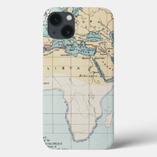 iPhone 13 COQUE MAP : EMPIRE PHOENICIEN