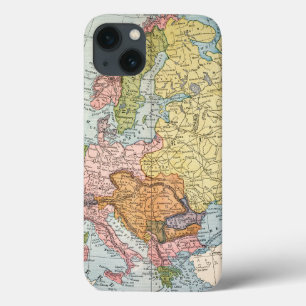 ETUI iPhone 13 MAP: EUROPE, 1885