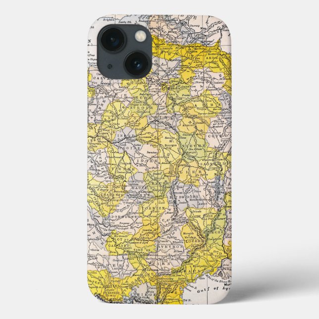 COQUES Case-Mate iPhone MAP : FRANCE (Verso)