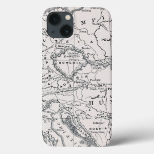 ETUI iPhone Case-Mate MAP: GERMANY AND AUSTRIA
