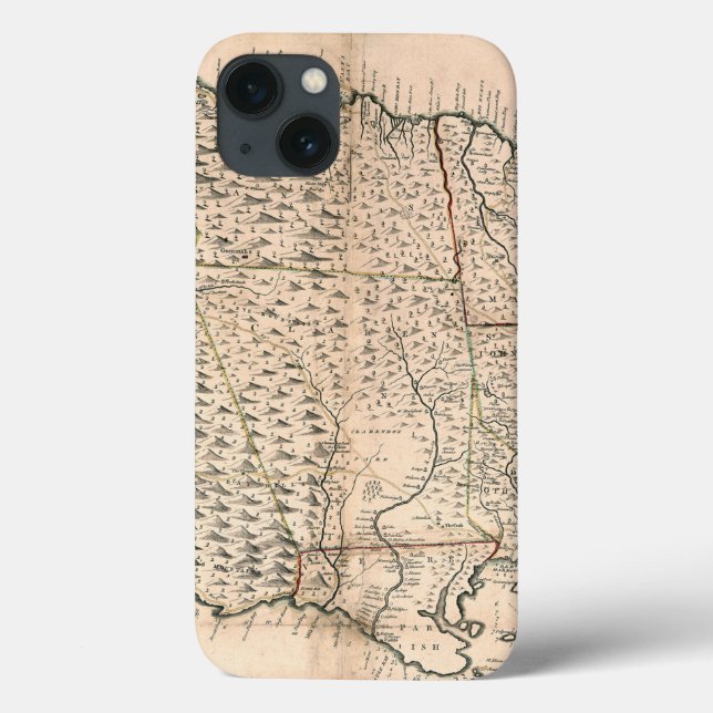 COQUES Case-Mate iPhone MAP: JAMAICA, 1755 2 (Verso)