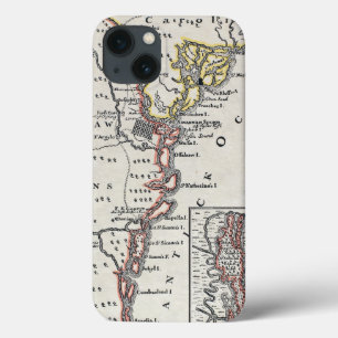 Coque Case-Mate iPhone Map: North America, C1700