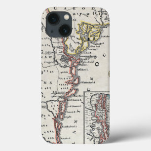 Coques Pour iPhone Map: North America, C1700