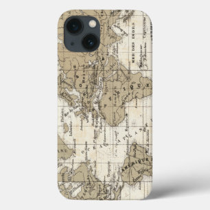 Etui iPhone 13 Mappemonde
