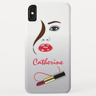 Coques Pour iPhone Maquillage Artiste Face & Lipstick dans le Miroir 