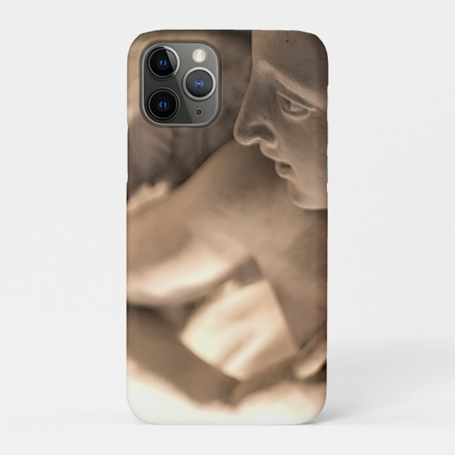 Coques Case-Mate iPhone Marble Angel Sculpture Art Imprimer (Dos)