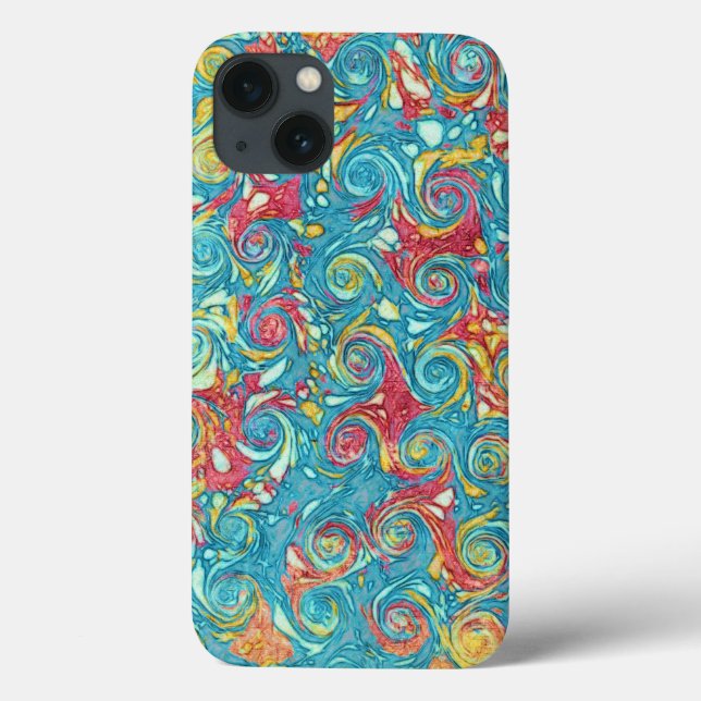Coques Case-Mate iPhone Marbled Swirls (Verso)