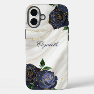 Coque Pour iPhone 16 Plus Marbre blanc
