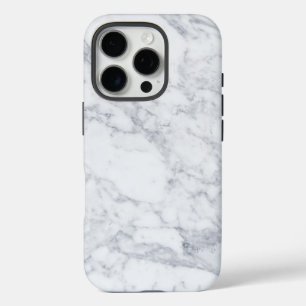 Coque iPhone 16 Pro Marbre blanc