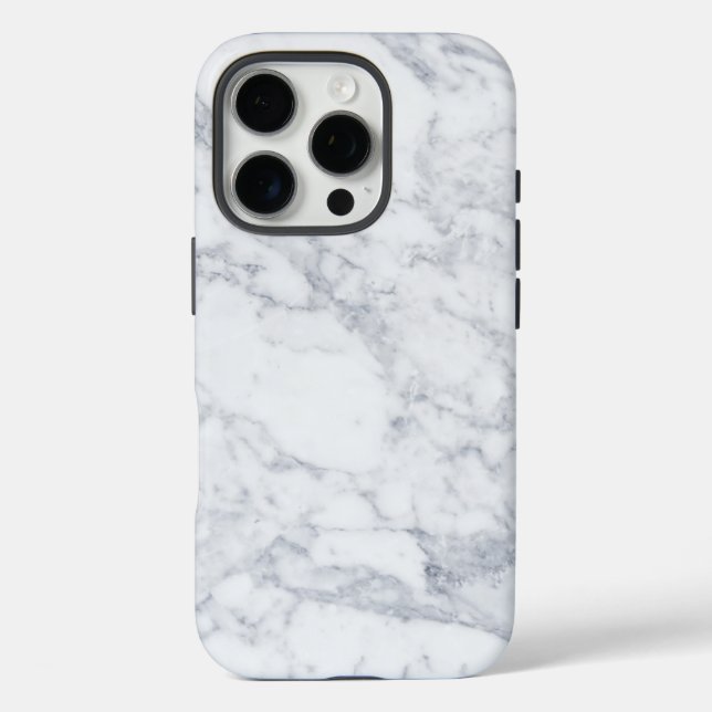 Coques Case-Mate iPhone Marbre blanc (Verso)