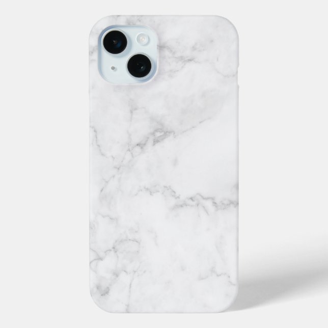 Coques Case-Mate iPhone Marbre blanc (Verso)