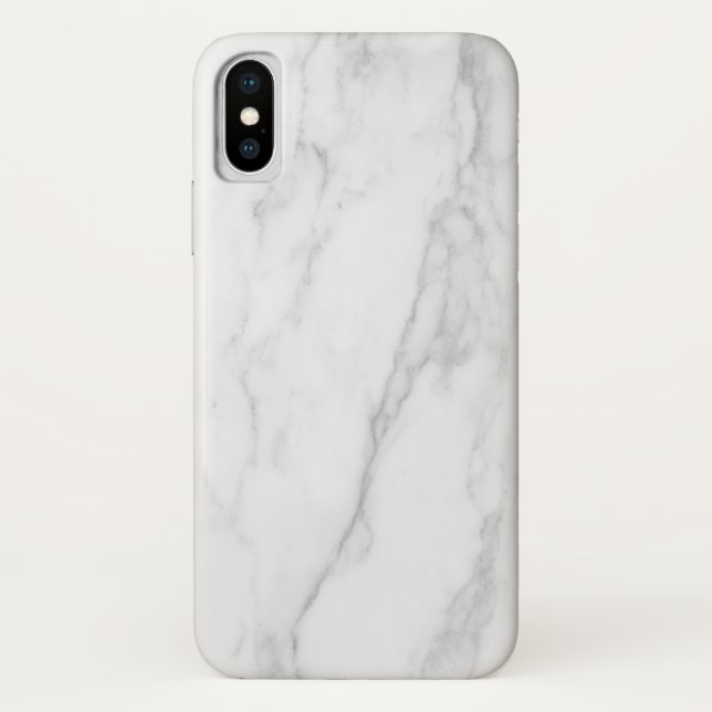 Coques Case-Mate iPhone Marbre blanc (Dos)