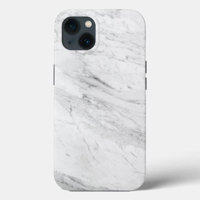 Coques Case-Mate iPhone Marbre blanc (Verso)