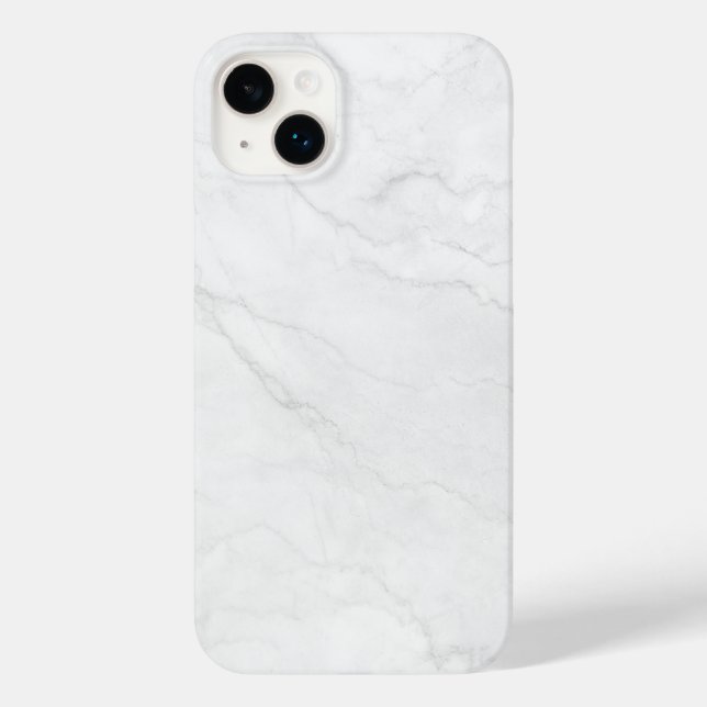 Coques Case-Mate iPhone Marbre blanc (Verso)