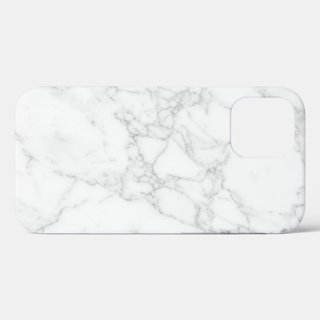 Coques Case-Mate iPhone Marbre Blanc (Verso (horizontal))